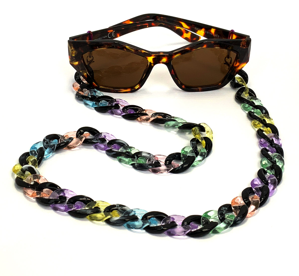 Rainbow Peach Sunglasses Chain – Rainbow Notting Hill