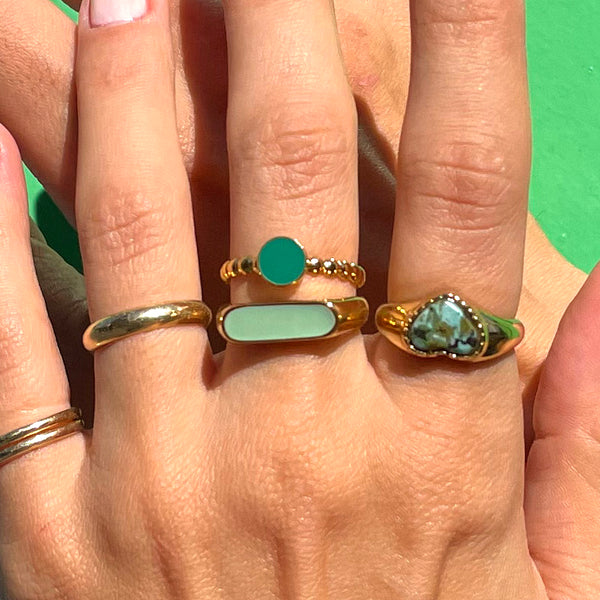 Stackable tulip sale rings