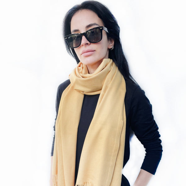 Cashmere Wool Wrap Scarf