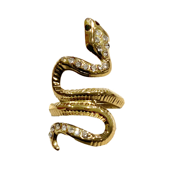 Stainless Steel Ring- Serpent