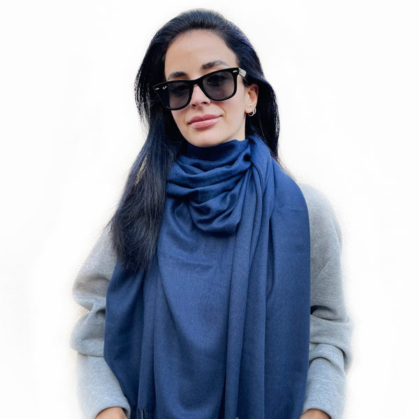 Cashmere Wool Wrap Scarf