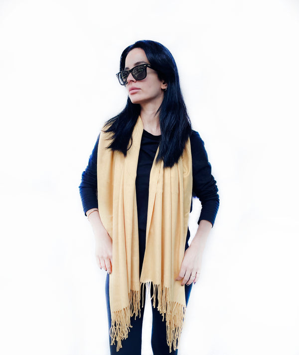 Cashmere Wool Wrap Scarf