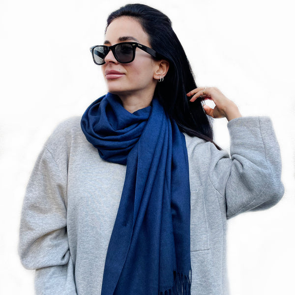 Cashmere Wool Wrap Scarf