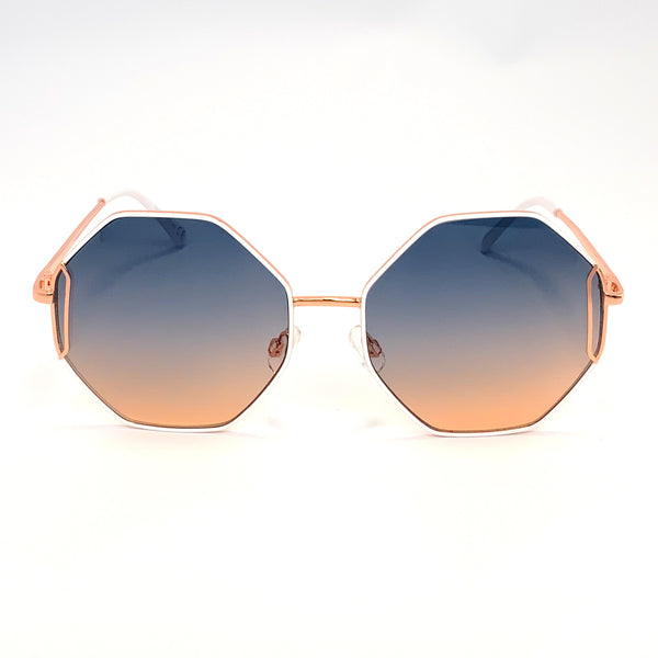 Evolve Oversize Octagon Sunglasses