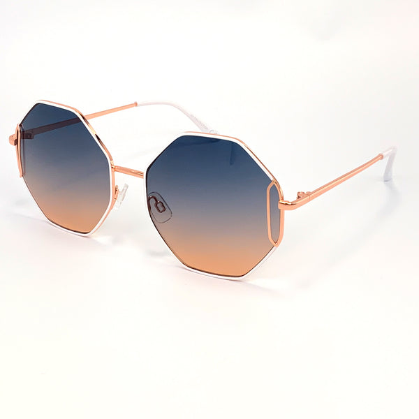 Evolve Oversize Octagon Sunglasses