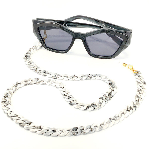 Sunglasses Chain Marble Grey - Rainbow Notting Hill