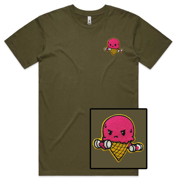Ice Cream Embroidered T-shirt