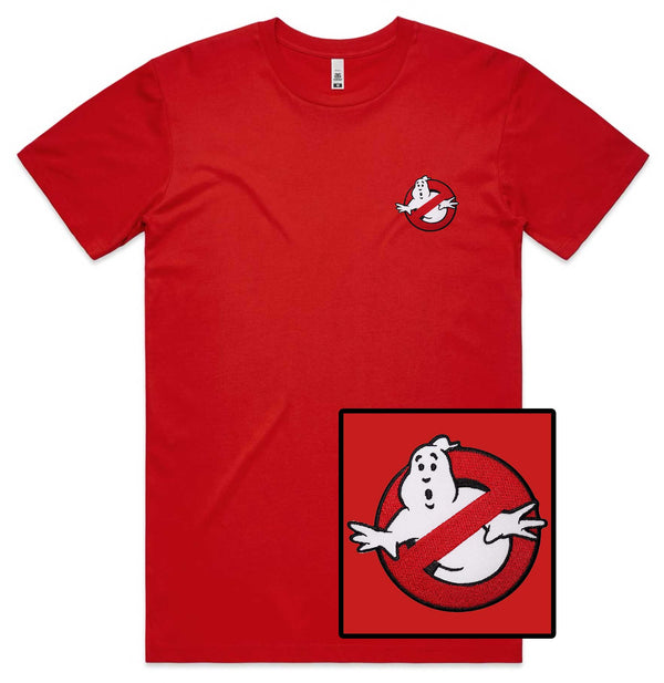 No Ghost Embroidered T-Shirt
