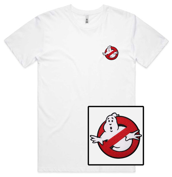 No Ghost Embroidered T-Shirt