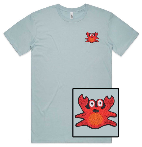 Crab Embroidered T-Shirt