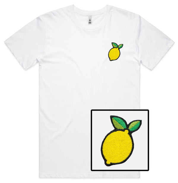 Lemon Embroidered T-Shirt