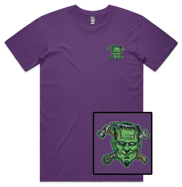 Frankenstein Embroidered T-Shirt