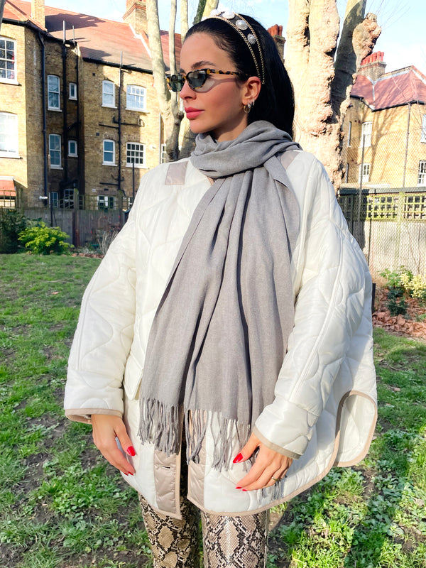 Cashmere Wool Wrap Scarf