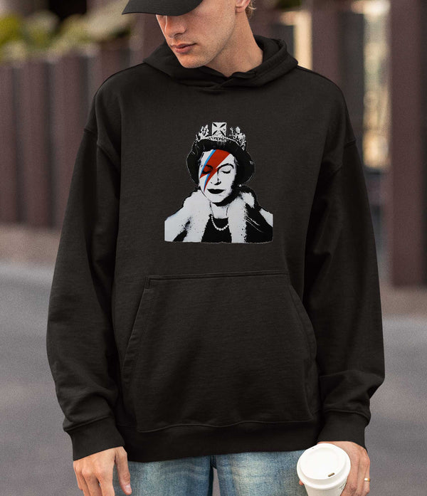 Banksy Hoodie - Queen Elizabeth