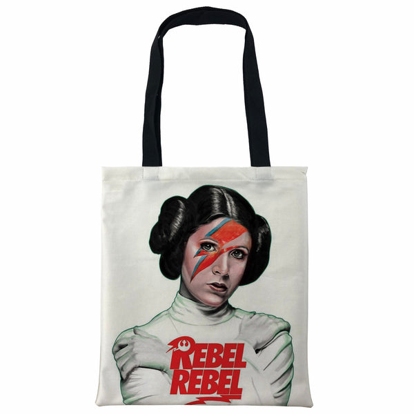 Rebel Rebel Princess Leia Tote Bag, Star Wars Princess Leia Tote Bag