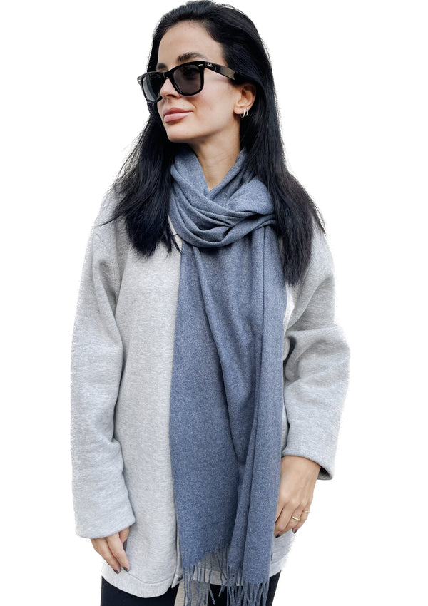 Cashmere Wool Wrap Scarf