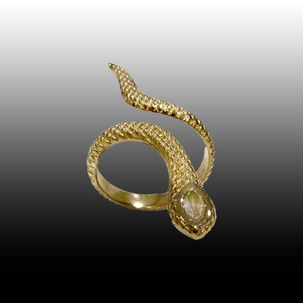 Stainless Steel Ring- Serpent