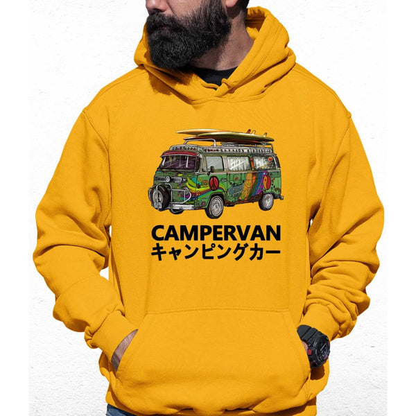 Camper Van Colour Hoodie