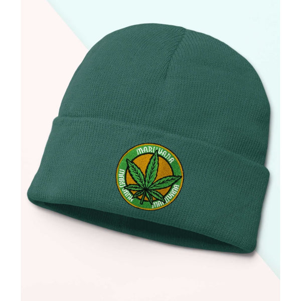 Green Leaf Beanie