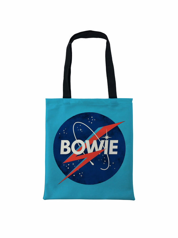 Bowie Flash Blue Tote Bag