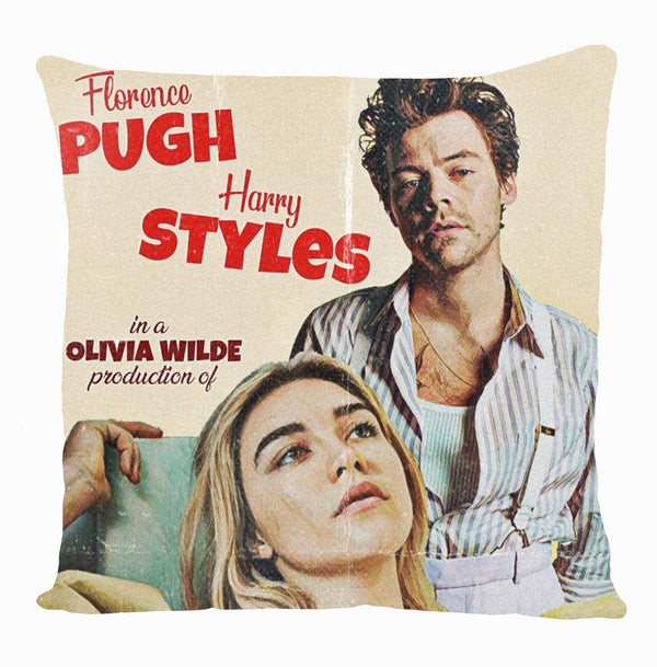 Don't Worry Darling Harry Styles Florence Pugh Cushion Covers