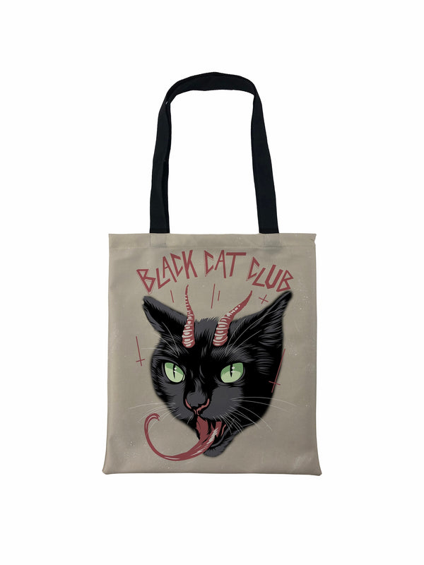 Black Cat Club Tote Bag