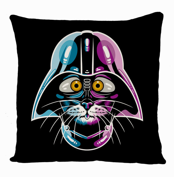 Star Wars Darth Vader Cat Cushion Cover, Cat Printed Cushion Cover, Gift Home Decoration, Graphic Design Cushion Covers