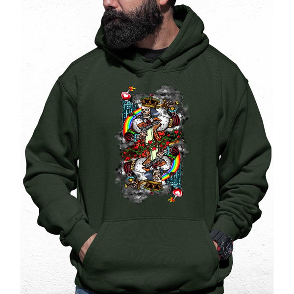 King Of Hearts Colour Hoodie