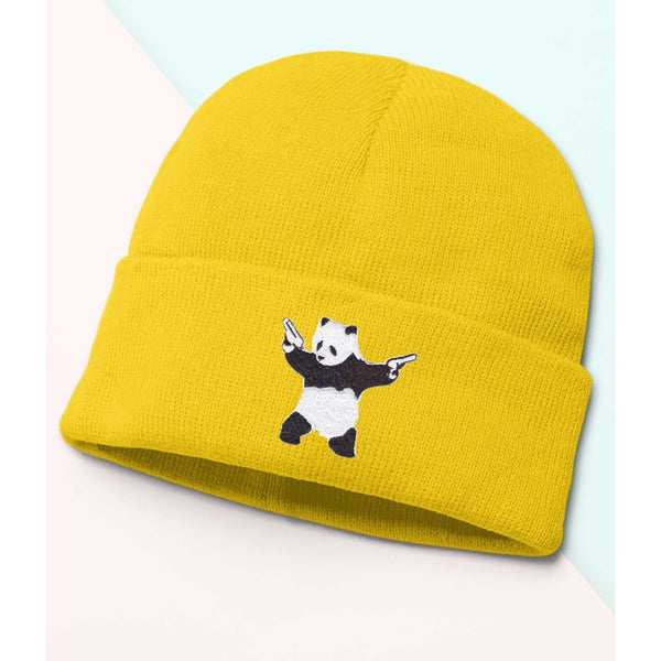 Panda Gun Beanie