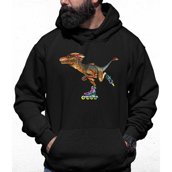 Skater Dino Colour Hoodie