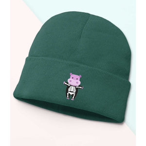 Skeleton Hippo Beanie