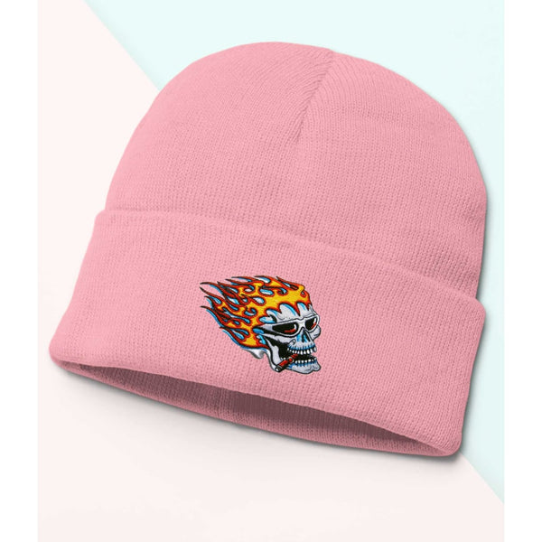 Skull Fire Beanie