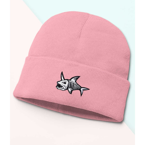 X-Ray Skeleton Fish Beanie