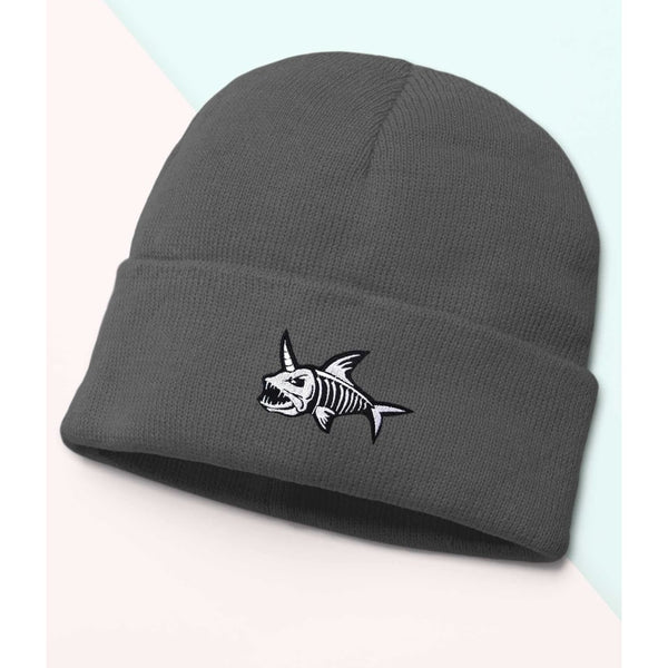 X-Ray Skeleton Fish Beanie