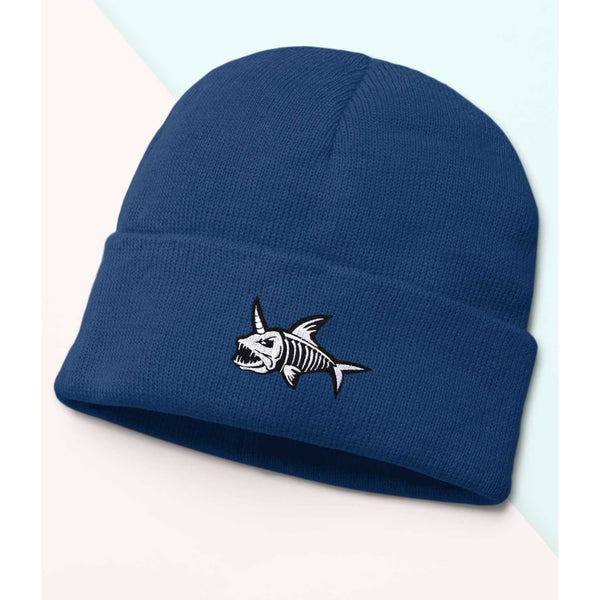 X-Ray Skeleton Fish Beanie