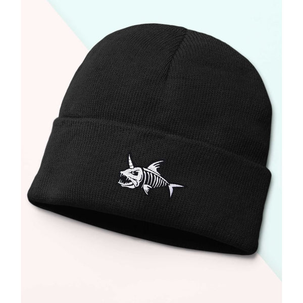 X-Ray Skeleton Fish Beanie